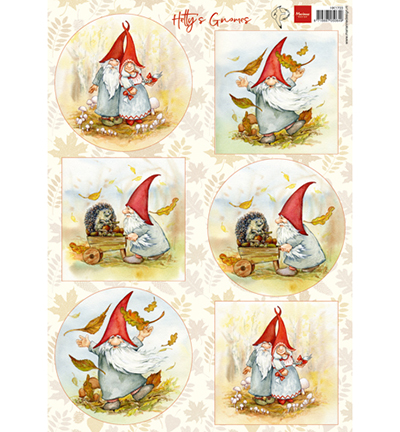 HK1703 - Marianne Design - Hettys gnomes