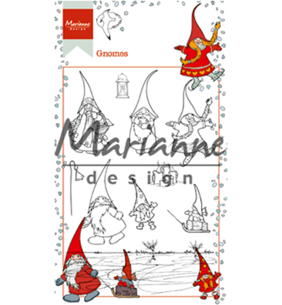 HT1639 - Marianne Design - Hettys gnomes