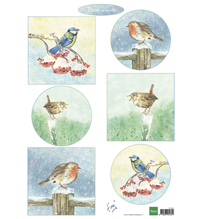 IT605 - Marianne Design - Tinys birds in winter
