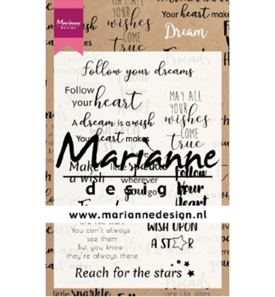 CS1018 - Marianne Design - Dream sentiments UK