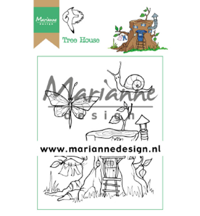 HT1642 - Marianne Design - Hettys Tree house