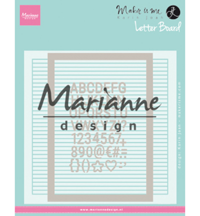 DF3454 - Marianne Design - Karin Joans Letter Board