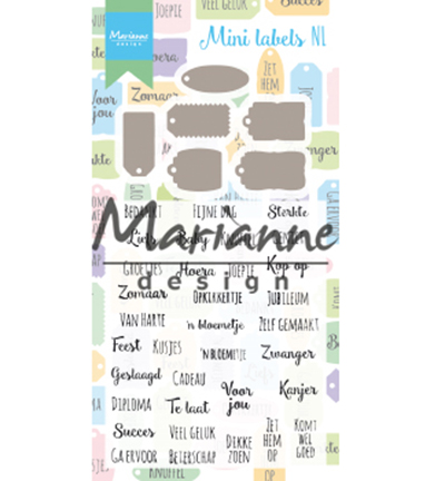 CS1028 - Marianne Design - Mini labels NL