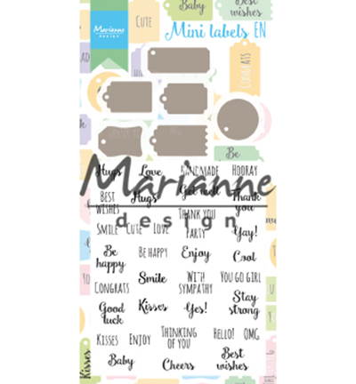 CS1029 - Marianne Design - Mini labels EN