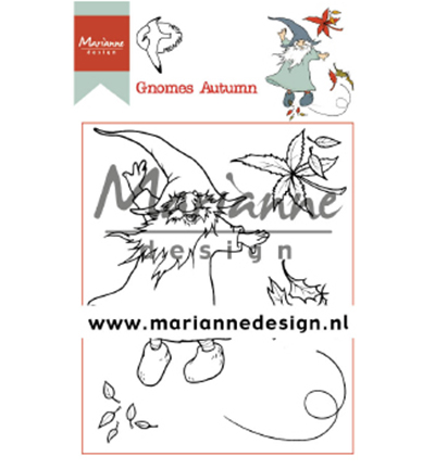 HT1647 - Marianne Design - Hettys Gnomes autumn