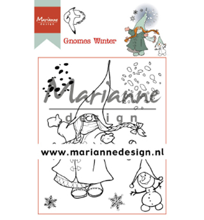 HT1648 - Marianne Design - Hettys Gnomes winter