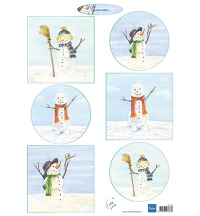 IT613 - Marianne Design - Tinys Snowmen