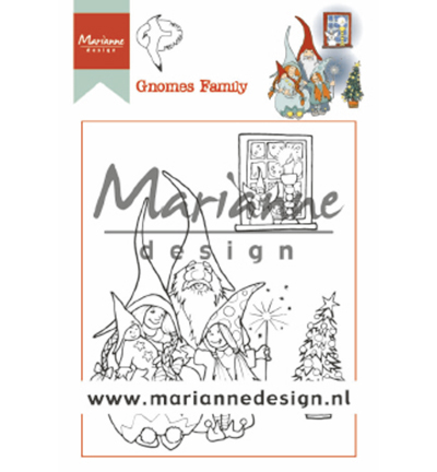 HT1650 - Marianne Design - Hettys Gnomes Family