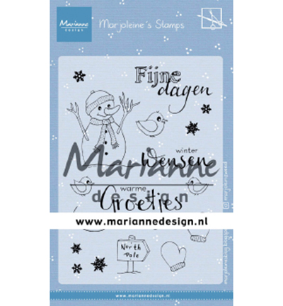 MZ1905 - Marianne Design - Marjoleines Snow men