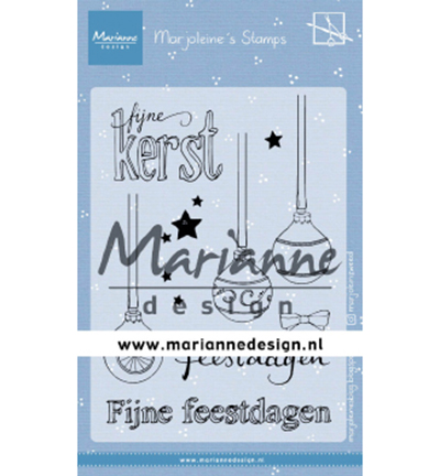 MZ1906 - Marianne Design - Morjoleines Christmas balls