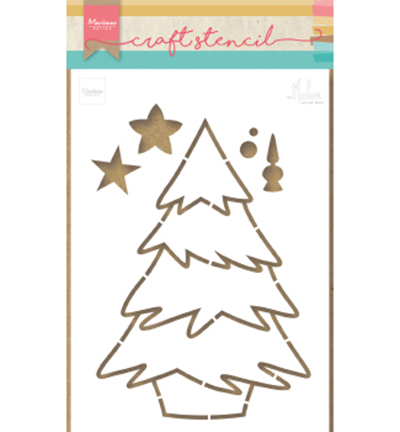 PS8046 - Marianne Design - Christmas tree by Marleen