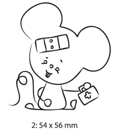 HM9402 - Marianne Design - Mouse get well