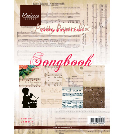 PK9075 - Marianne Design - Songbook