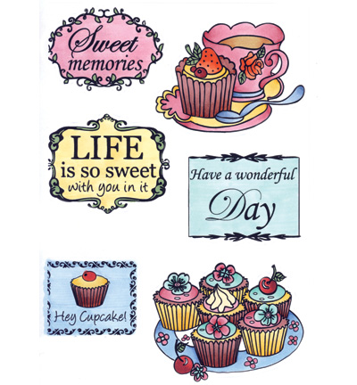 EWS2206 - Marianne Design - Tea and cupcakes