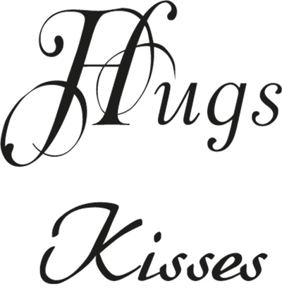 CS0888 - Marianne Design - Hugs/Kisses (UK)