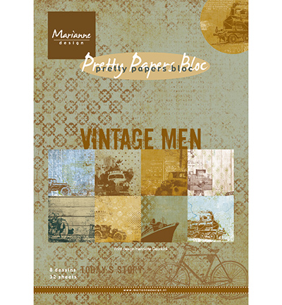PK9116 - Marianne Design - Vintage Men