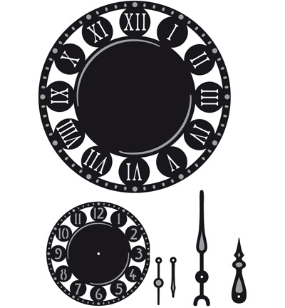 CR1234 - Marianne Design - Craftables Horloge