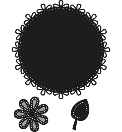 CR1248 - Marianne Design - Circle & flower - stitch