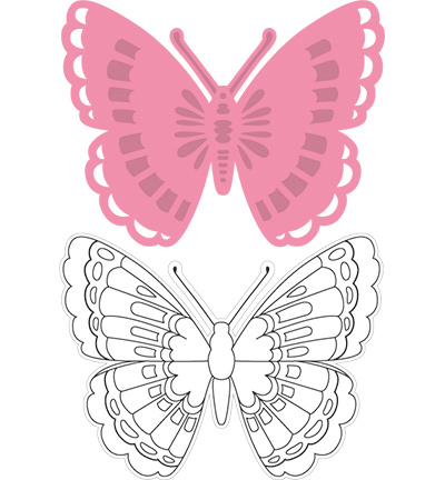 COL1317 - Marianne Design - Collectable Tiny´s butterfly 1