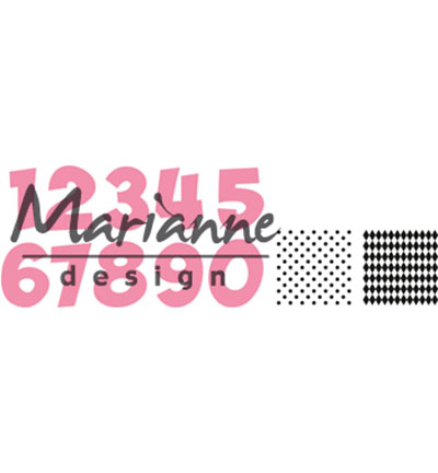COL1347 - Marianne Design - Party numbers