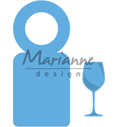 LR0367 - Marianne Design - Bottle label