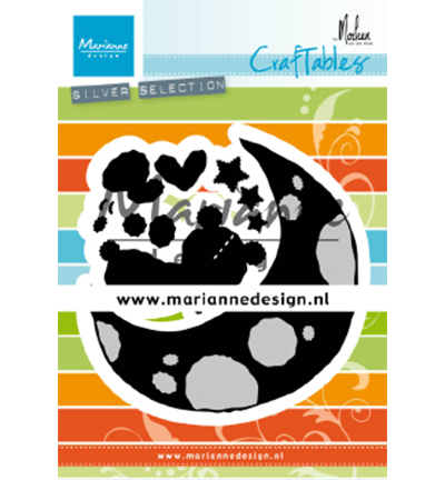 CR1503 - Marianne Design - Dreaming bear by Marleen
