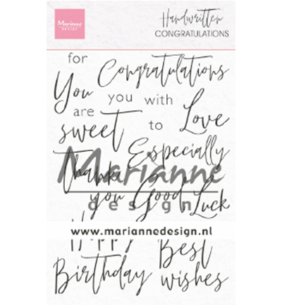 CS1052 - Marianne Design - Handwritten - Congratulations