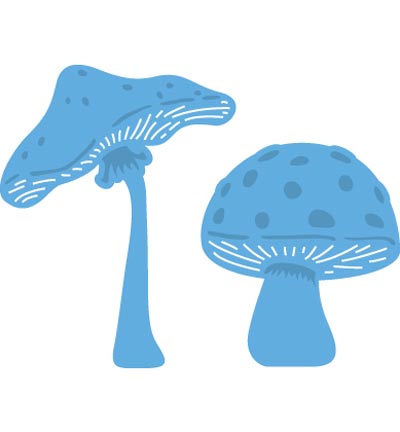 LR0372 - Marianne Design - Mushrooms