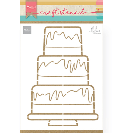 PS8057 - Marianne Design - Party cake by Marleen