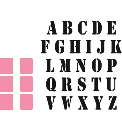 COL1396 - Marianne Design - Collectable Stempel Alphabet