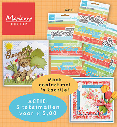 PA4113 - Marianne Design - Product Assorti teksten