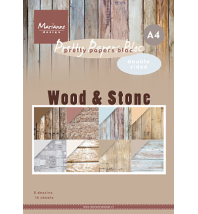 PK9170 - Marianne Design - Wood Stone