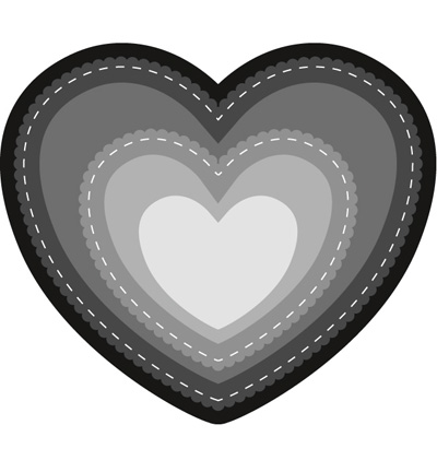 CR1351 - Marianne Design - Heart (basic shape)