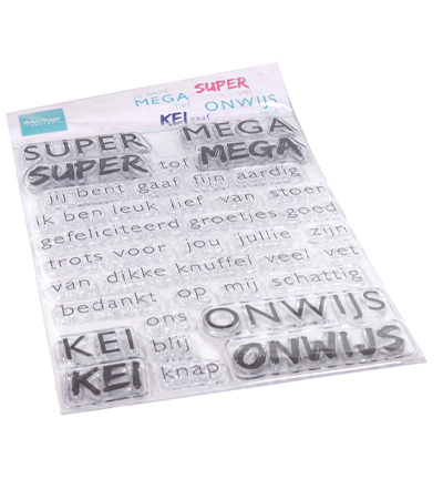CS1066 - Marianne Design - Clear Stamps - SUPER-MEGA-KEI-ONWIJS