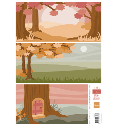 AK0081 - Marianne Design - Elines Backgrounds Fall