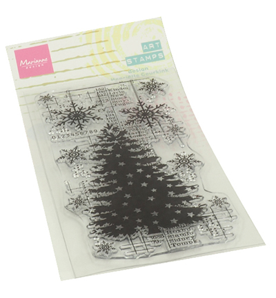 MM1634 - Marianne Design - Art stamps - Christmas Tree