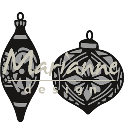 CR1379 - Marianne Design - Tinys ornaments baubles