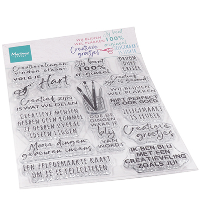 CS1071 - Marianne Design - Clear Stamps - Creatieve groetjes