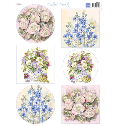 MB0191 - Marianne Design - Matties Mooiste - Field flowers