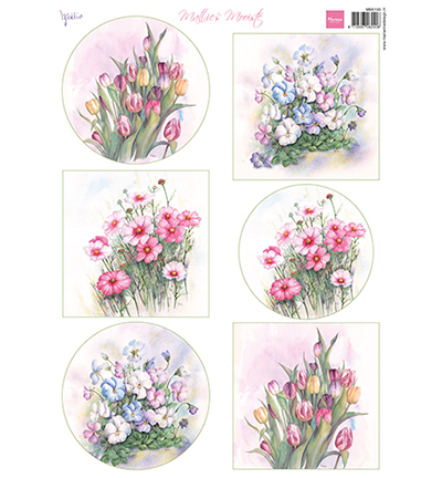 MB0193 - Marianne Design - Matties Mooiste - Floral Spring