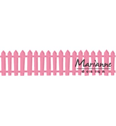 COL1423 - Marianne Design - White picked fence - 