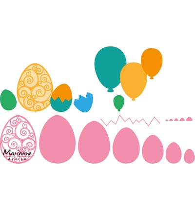 COL1425 - Marianne Design - Easter eggs
