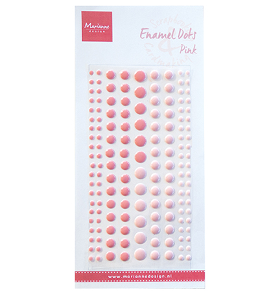 PL4517 - Marianne Design - Enamel dots - two pink