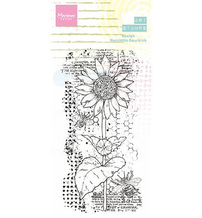 MM1648 - Marianne Design - Arts stamps Sunflower