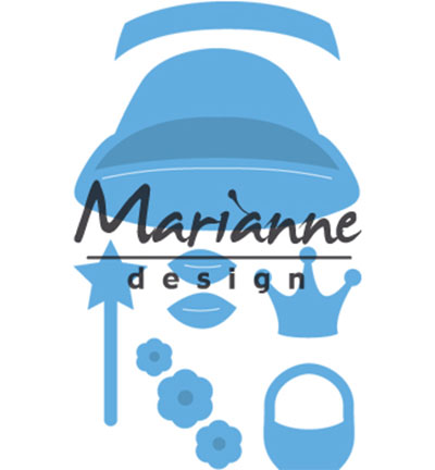 LR0476 - Marianne Design - Kims Buddies girl set