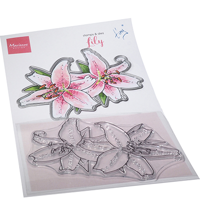 TC0890 - Marianne Design - Tinys Flowers - Lily