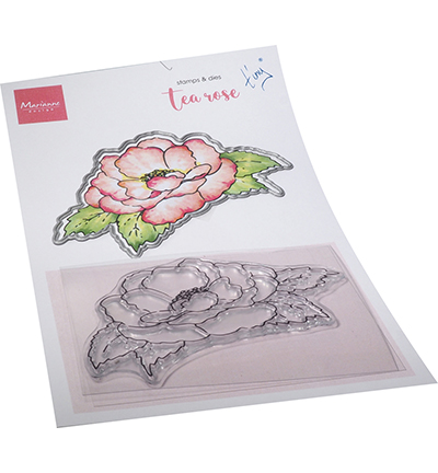 TC0891 - Marianne Design - Tinys Flowers - Tea rose