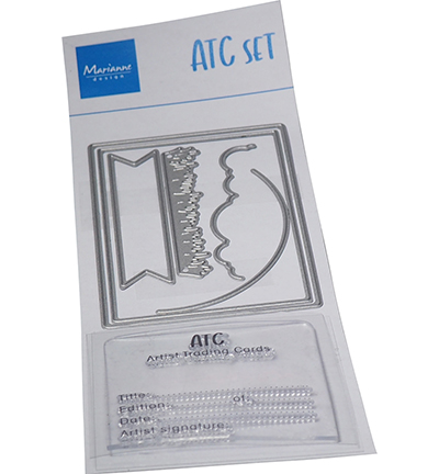 CS1101 - Marianne Design - ATC Stamp & die set