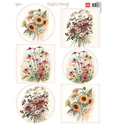 MB0203 - Marianne Design - Matties Mooiste Autumn bouquets
