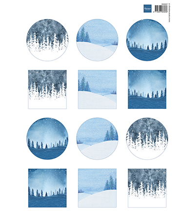 VK9597 - Marianne Design - Winter landscapes minis